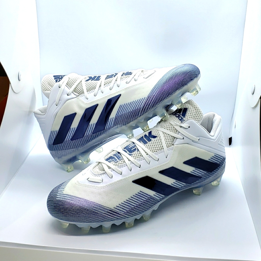 Adidas Freak 20 Carbon Football Cleats White Blue EH3449 Men's RARE size 13.5